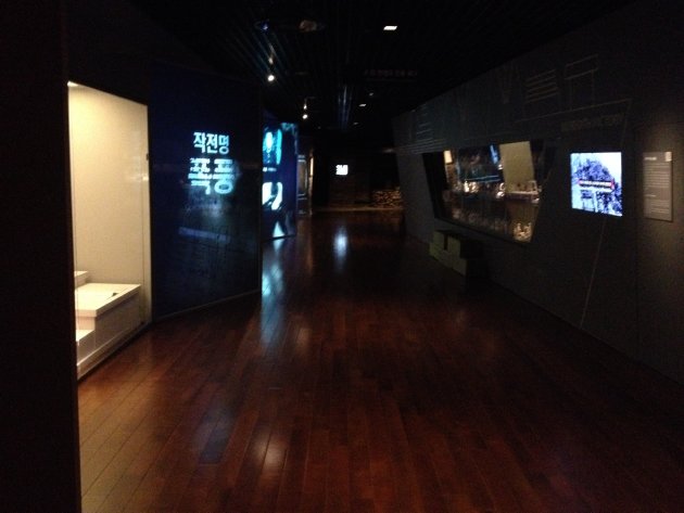 大韓民国歴史博物館の第2展示室内の風景